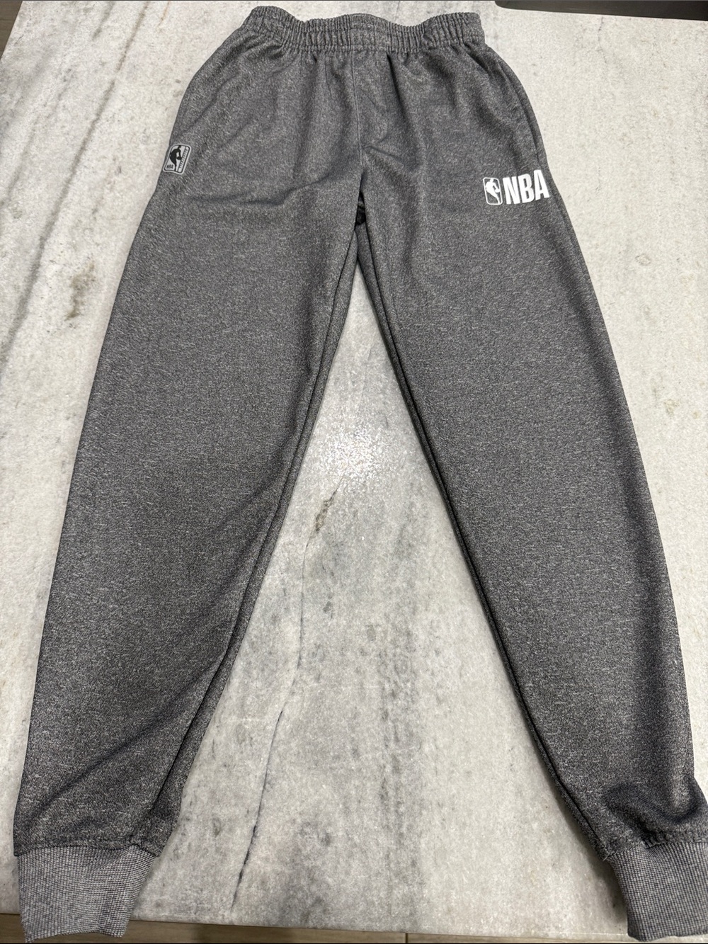NBA Kids Gray Heather Athletic Joggers